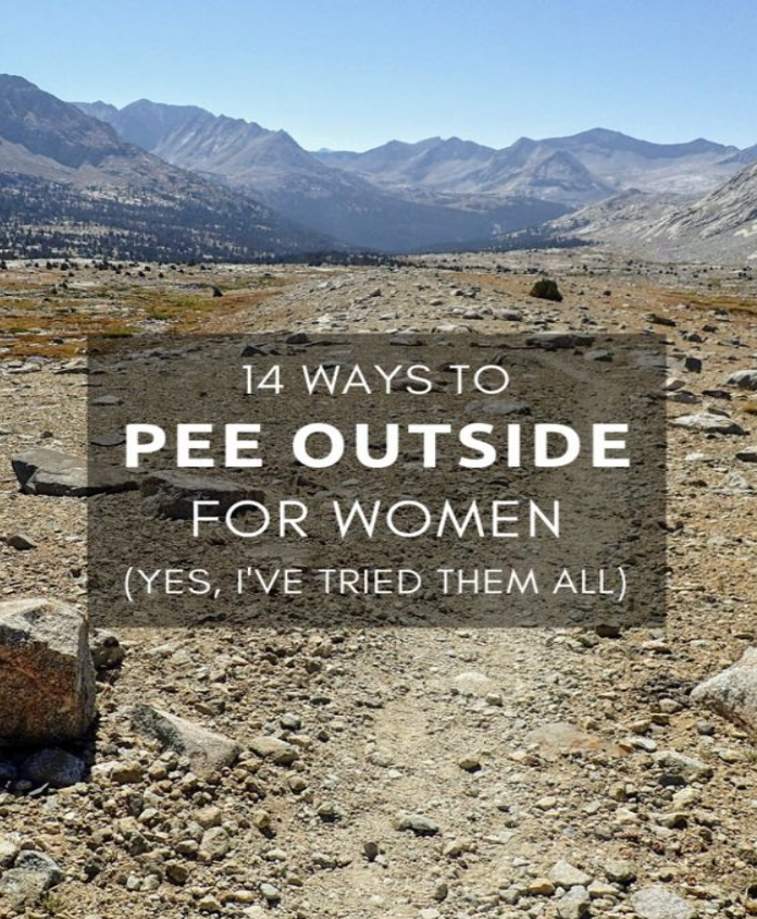 14 Ways to Pee Outdoors for Women (yes, I’ve tried them all)