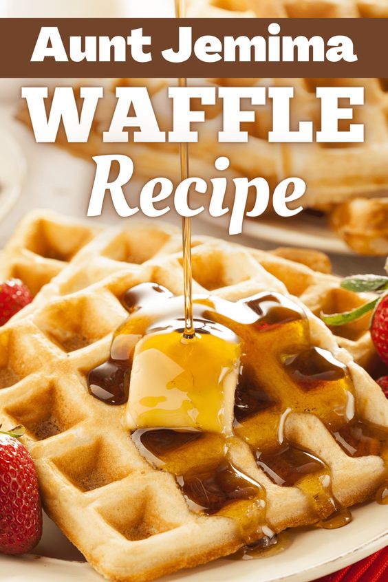 Aunt Jemima Waffle Recipe