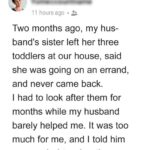 Woman Leaves Her 3 Little Kids with Her Brother & Never Returns — Wife Confronts Him