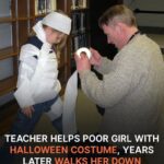 Teacher Helps Poor Girl with Halloween Costume, Years Later Walks Her Down Aisle as Dad — Story of the Day