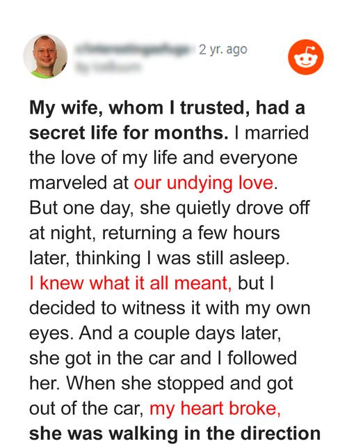 Man Follows Wife Who Sneaks Out Every Night and Catches Her Visiting a Huge Mansion