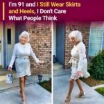 (VIDEO)91-Yr-Old TikTok Star Wears Mini-Skirts And Dances For Her Followers