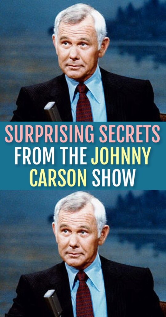 Behind-The-Scenes Secrets From The Johnny Carson Show