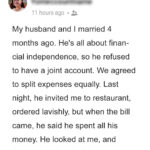 My Husband Invited Me to a Restaurant Then Demanded I Pay for Both of Us at the End of Our Meal