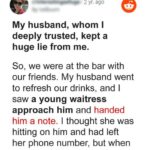 Wife Sees Pretty Girl Handing Her Husband a Note ‘Thanks for Last Night’