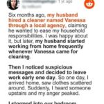 Woman Suspected Her Husband of Cheating with Their Cleaning Lady – The Reality Left Her Shocked