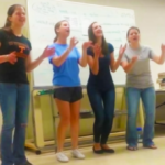 (VIDEO)4 Girls Astonish Their Class with An Old Classic Most Kids Today Have Never Heard Of