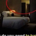 This is why you should keep the bathroom light on when sleeping in a hotel