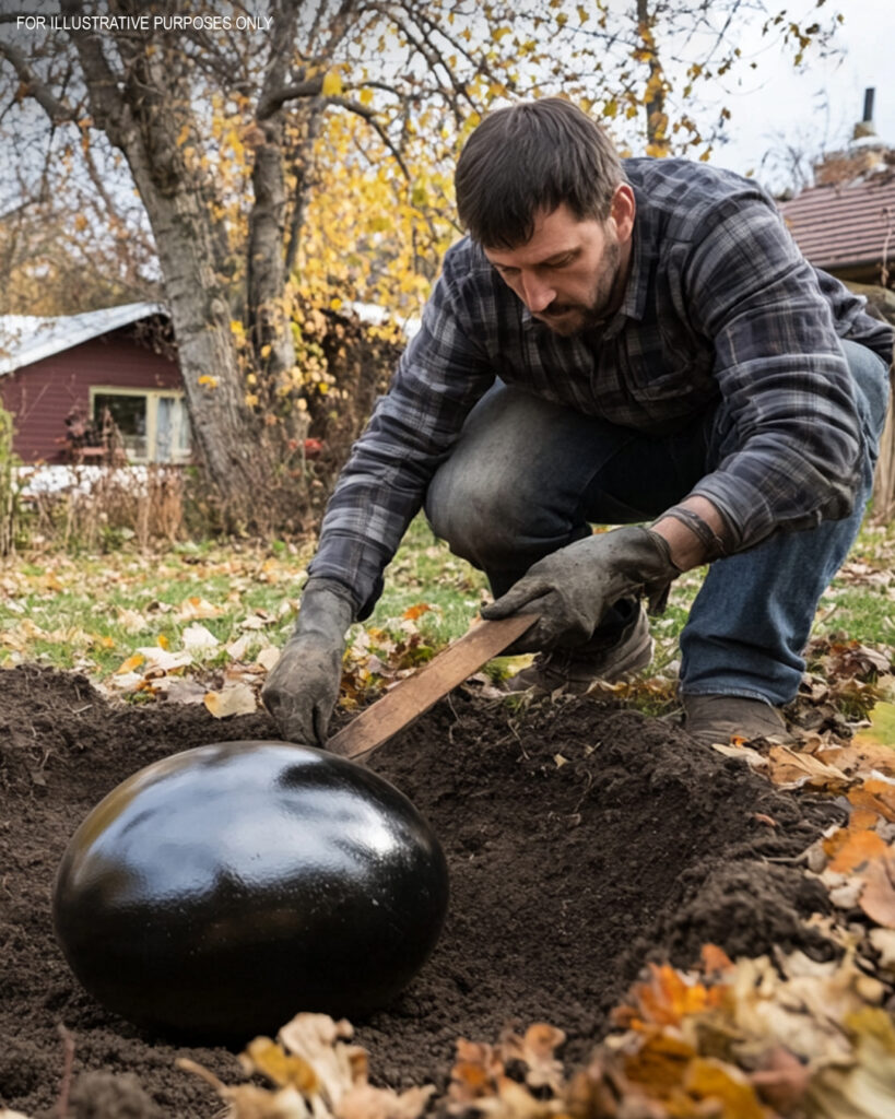 I Returned Early to Surprise My Husband Only to Find Him Burying a Large Black Egg in Our Garden – Its Mystery Brought Us Closer