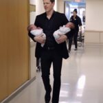 Seeing My Husband in a Suit Holding Twins Outside a Clinic Left Me Speechless