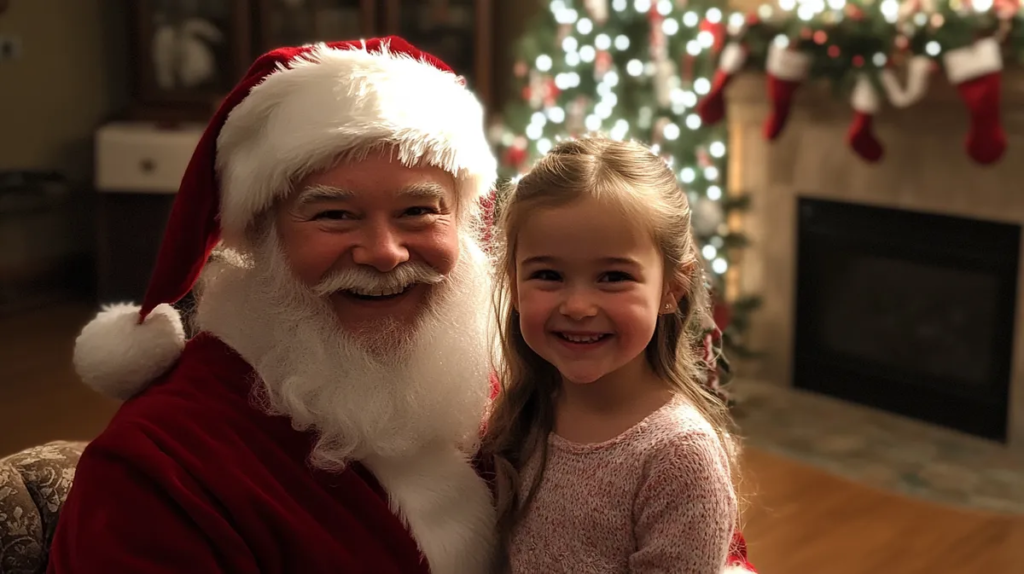 Mom Cries over Daughter’s Question About Santa, Which Her Late Husband Played Every Year, Until Suddenly Santa Walks In – Story of the Day