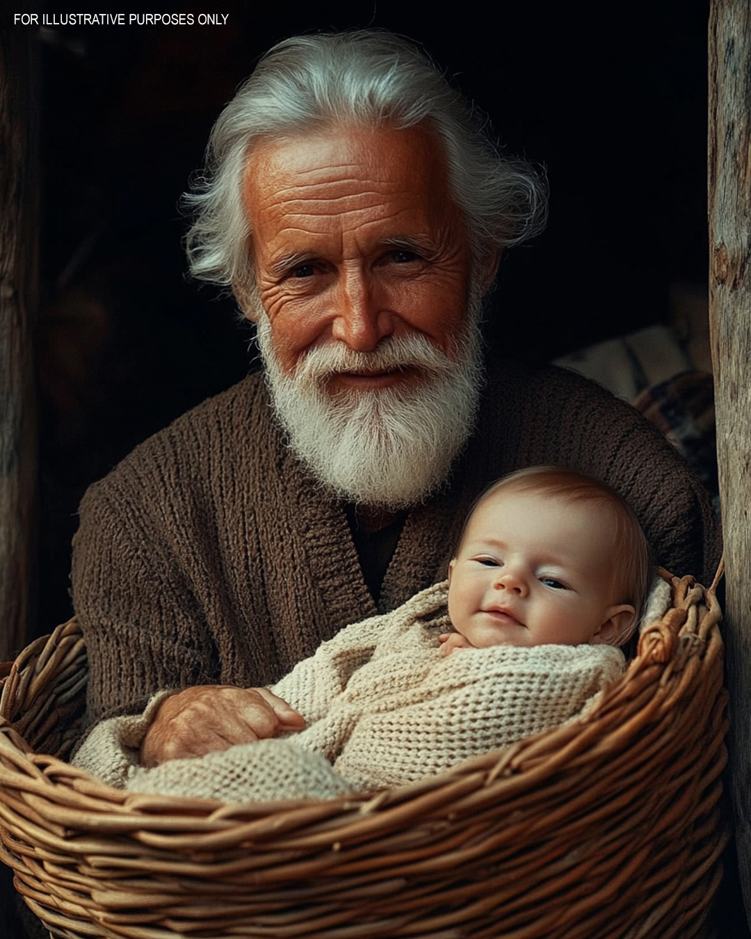 Man Finds a Baby Boy Wrapped in Blankets in a Basket and Adopts Him—17 Years Later, a Stranger Returns for the Boy