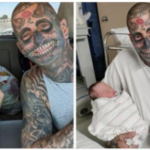 Dad With 240 Tattoos Faces Backlash As People Think He Is A Horrible Father – Then His Wife Reveals The Truth