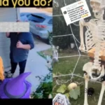 Neighbor’s Hilarious Response to Halloween Decoration Criticism Went Viral!