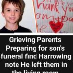 After 6-year-old son passes away, parents find note he left them