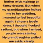 I Left My Granddaughter’s Wedding After Her Comment on My Appearance