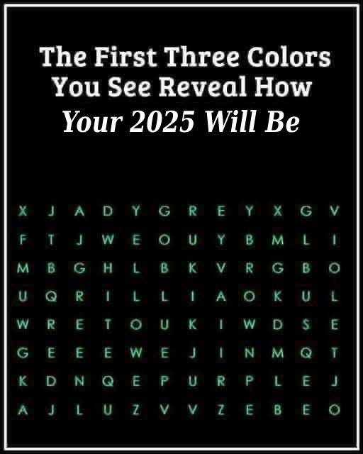 The First Color You Notice Reveals So Much About You