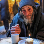 I Bought a Homeless Man Coffee on His Birthday—Hours Later, He Was My First-Class Seatmate