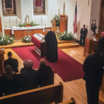 Priest Conducting Funeral Service for Wealthy Woman Leaned over Her Coffin – He Was Stunned to the Core by What He Saw