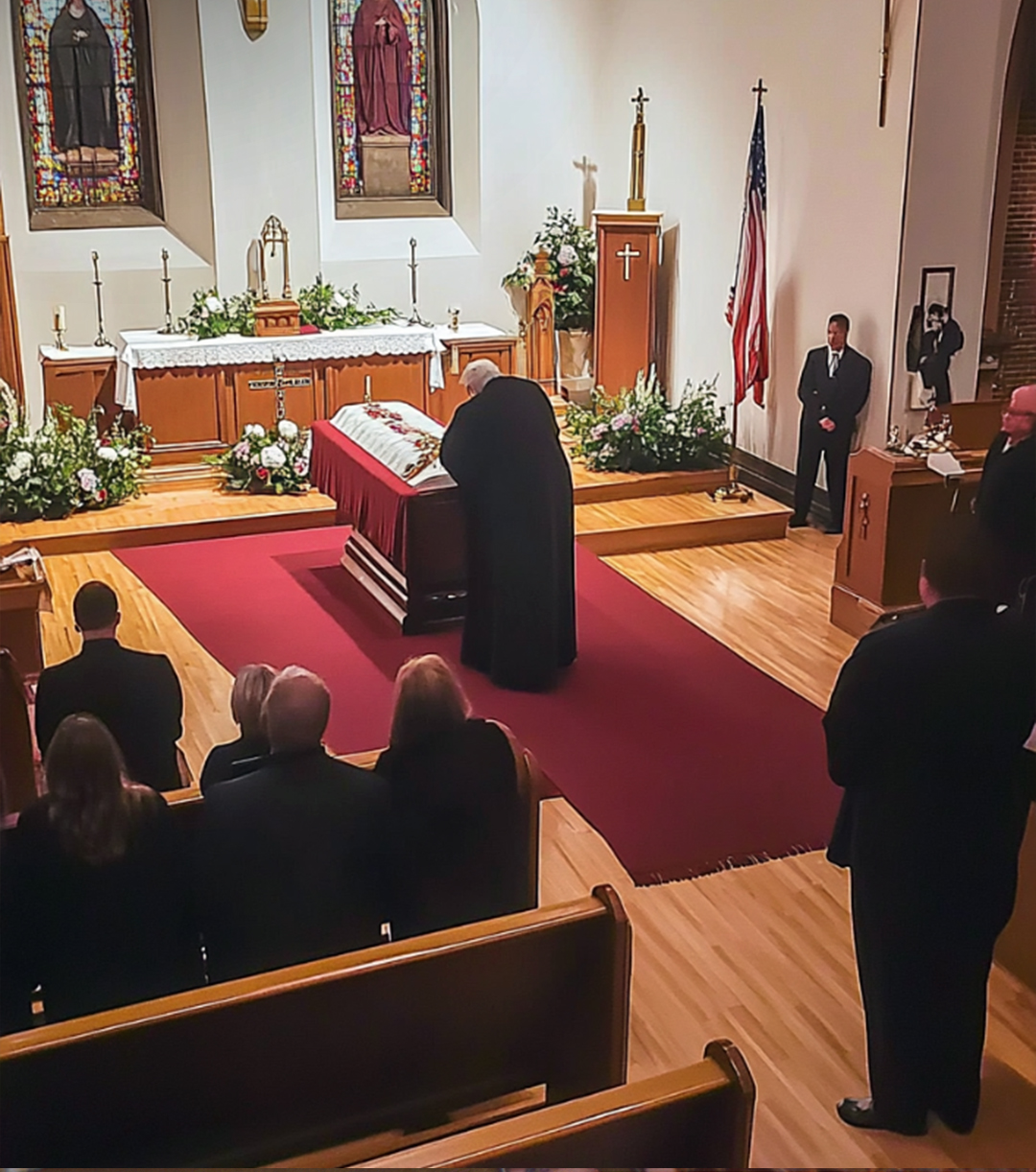 Priest Conducting Funeral Service for Wealthy Woman Leaned over Her Coffin – He Was Stunned to the Core by What He Saw