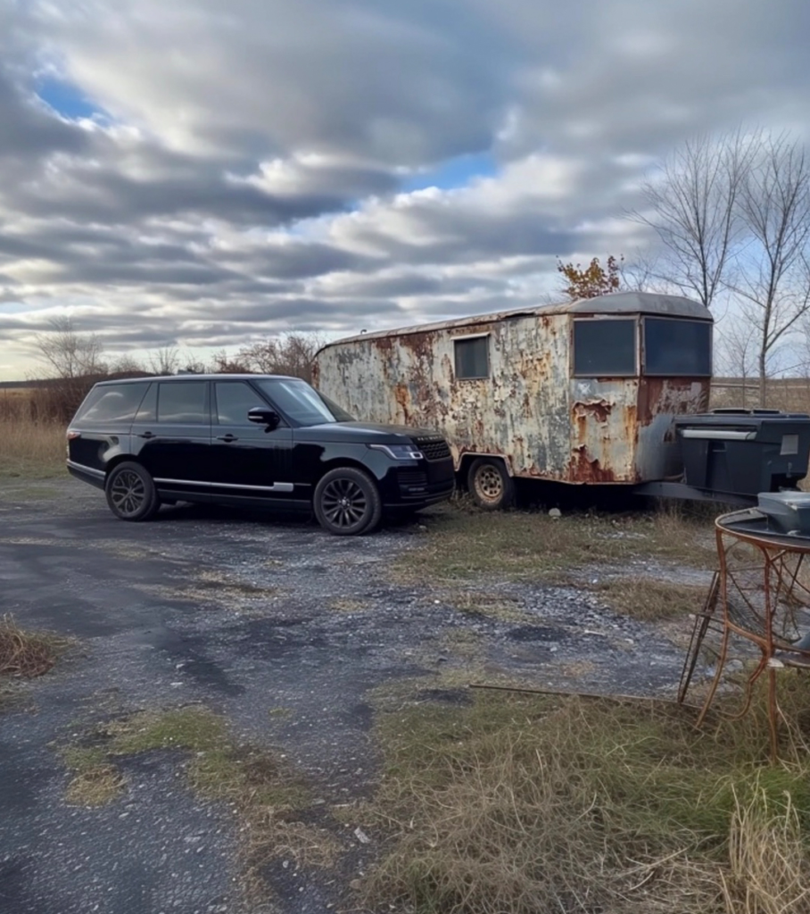 Millionaire’s Wife Learns Husband Visits Old Metal Hut Every Day, Notices Stroller Nearby Once – Story of the Day