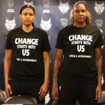 Four Officers Exit WNBA Game Over Players’ Statement Shirts, Sparking Intense Debate