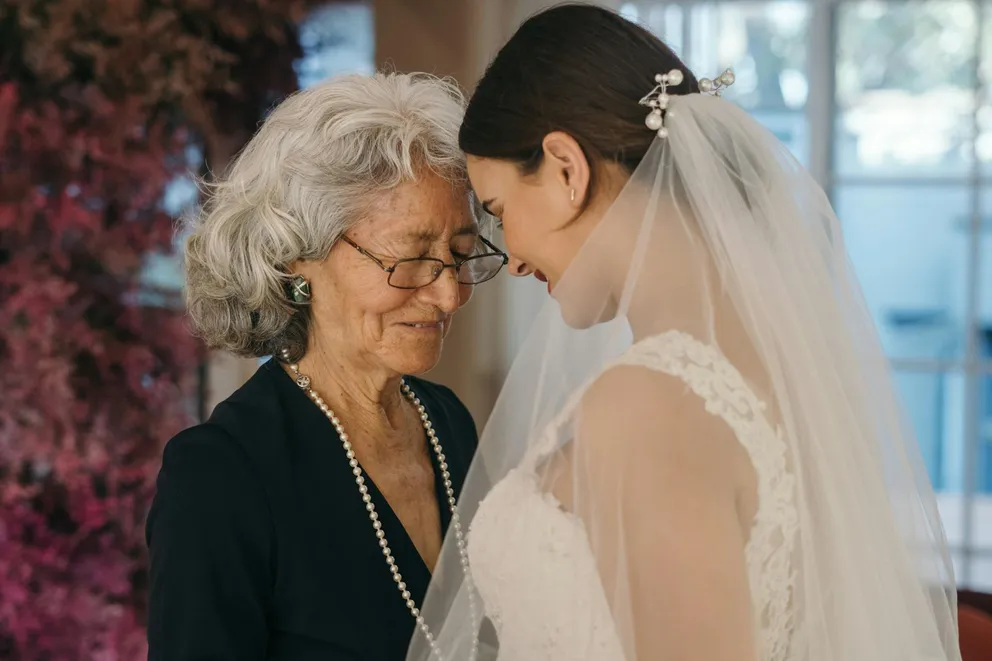 I Came to My Wedding and Saw My Mom in a Wedding Dress with a Bouquet