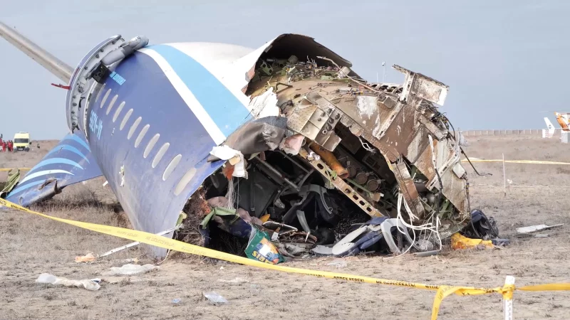 Azerbaijani airliner with 67 people onboard crashes, yet dozens may have survived