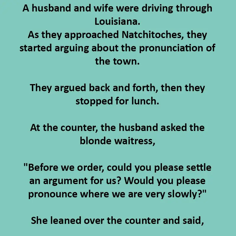 This Blond Waitress Solved Their Argument in the Most Unexpected Way!