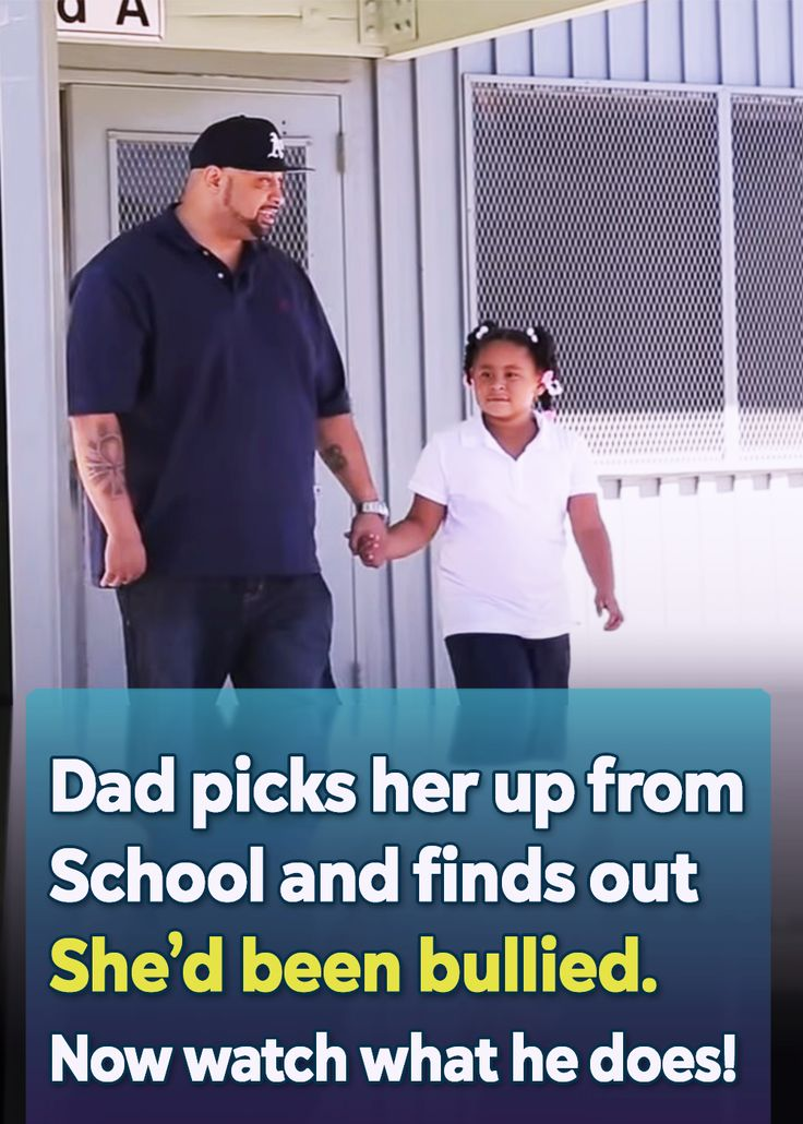 (VIDEO)Dad picks her up from school and finds out she’d been bullied. Now watch what he does