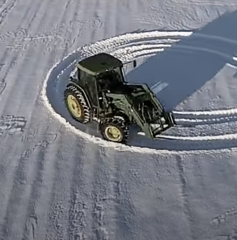 Farmer Leaves a Bold Message in the Snow—Unapologetically Shocking to Some!