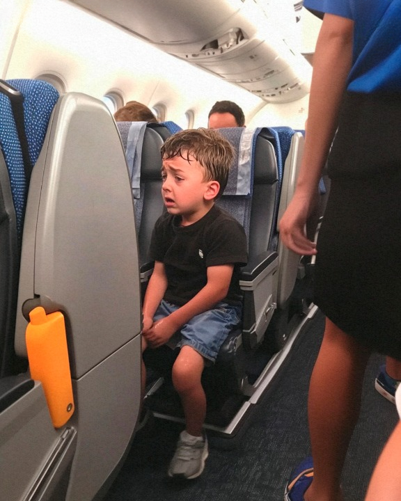 Flight Attendant Hears Crying from Lavatory, Discovers a Child Not Listed on the Passenger Manifest — Story of the Day